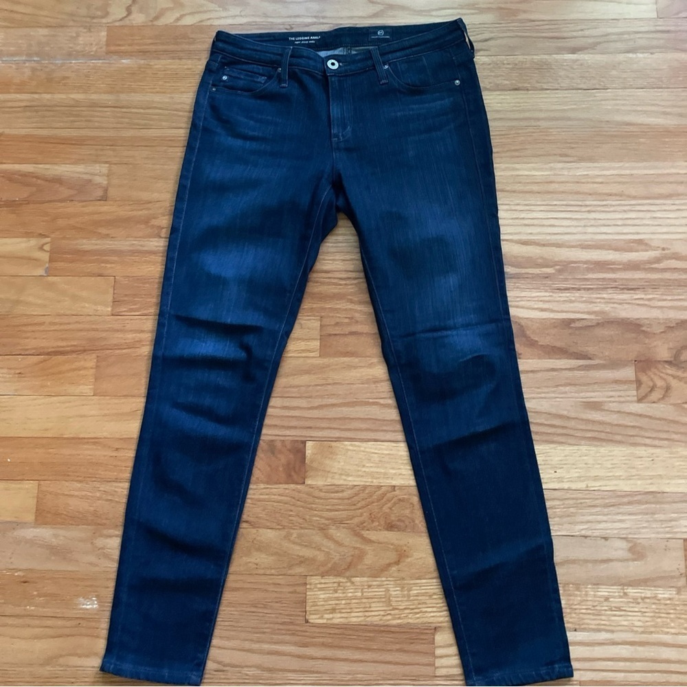 Adriano goldschmied the legging ankle super skinny jeans size 27 women